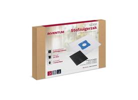 Stofzuigerzak Inventum 3l set van 4 zakken + motorfilter