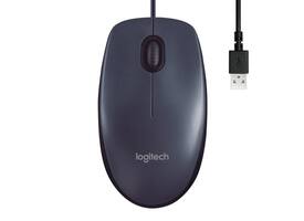 Muis Logitech USB B100 zwart