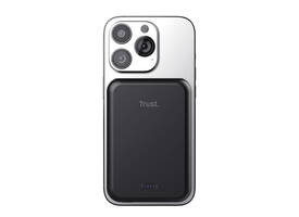 Powerbank Trust Magnetic draadloos 5000MAH zwart
