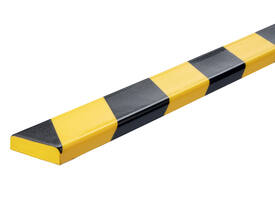 Beschermingsprofiel Durable S10 recht 1m geel zwart