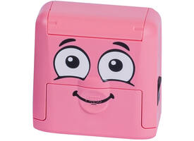 Textielstempel Colop Marky personaliseerbaar roze