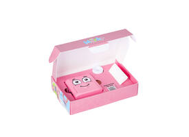 Textielstempel Colop Marky personaliseerbaar roze