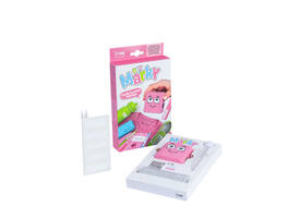 Textielstempel Colop Marky personaliseerbaar roze