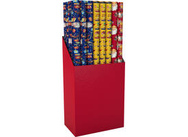 Inpakpapier Sinterklaas 300x100cm assorti