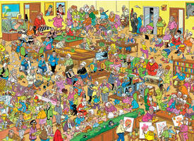 Puzzel JvH Het Bejaardentehuis 1000st