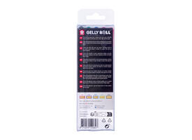 Gelschrijver Sakura Gelly Roll Gold Shadow set à 5 kleuren