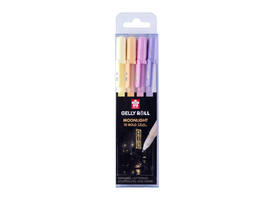 Gelschrijver Sakura Gelly Roll Moonlight 10 sunrise set à 4 kleuren