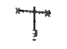 Monitorarm Quantore 2 schermen 17-27 inch zwart
