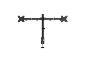 Monitorarm Quantore 2 schermen 17-27 inch zwart
