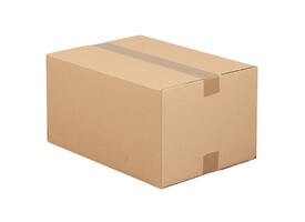 Amerikaanse vouwdoos IEZZY 150x150x150mm B-golf bruin