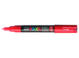 Paintmarker Uni POSCA PC1MC extra fijn rood