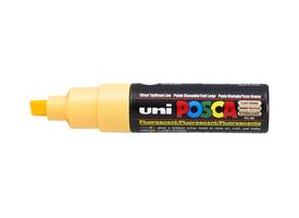 Paintmarker Uni POSCA PC8K breed schuin fluor lichtoranje