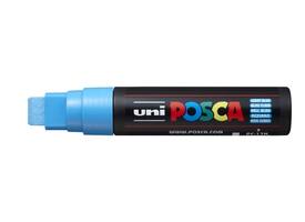Paintmarker Uni POSCA PC17K extra breed rechthoek lichtblauw
