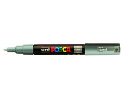 Paintmarker Uni POSCA PC1MC extra fijn grijs