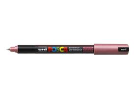 Paintmarker Uni POSCA PC1MR extra fijn metallic rood