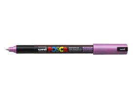 Paintmarker Uni POSCA PC1MR extra fijn metallic roze