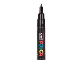 Paintmarker Uni POSCA PC1MC extra fijn wit