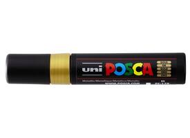 Paintmarker Uni POSCA PC17K extra breed rechthoek goud