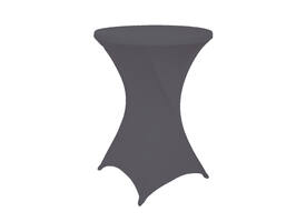 Tafelrok BRASQ voor statafel 80cm antraciet