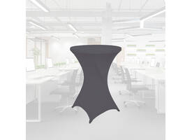 Tafelrok BRASQ voor statafel 80cm antraciet