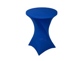 Tafelrok BRASQ voor statafel 80cm blauw