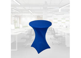 Tafelrok BRASQ voor statafel 80cm blauw