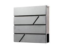 Brievenbus BRASQ PB200 Deluxe wand rvs