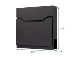Brievenbus BRASQ PB300 Premium zwart