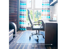 Stoelmat BRASQ PVC 90x120 voor harde vloer