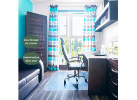 Stoelmat BRASQ PVC 90x120 voor harde vloer
