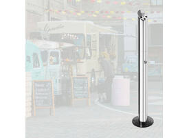 Asbak BRASQ Staand AT300 RVS