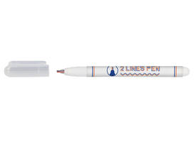 Fineliner Online 2-lijnen assorti doos à 6 stuks