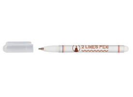 Fineliner Online 2-lijnen assorti doos à 6 stuks