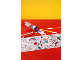 Viltstift Caran d'ache Swisscolor met poster koker à 10 kleuren