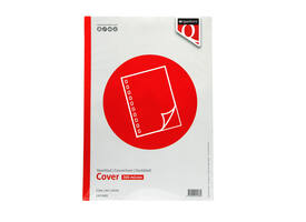 Voorblad Quantore A4 PP 300 micron wit 100 stuks
