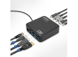 Dockingstation ACT USB-C Dual Monitor met Power Delivery