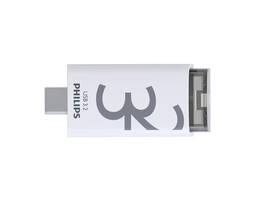 USB stick 3.2 Philips Click USB-C 32GB grijs