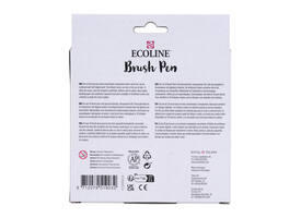 Brushpen Talens Ecoline set à 20 stuks landschap