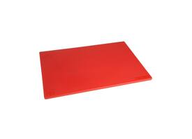 Snijplank Hygiplas LDPE 450x300x10 mm rood