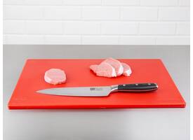 Snijplank Hygiplas LDPE 450x300x10 mm rood