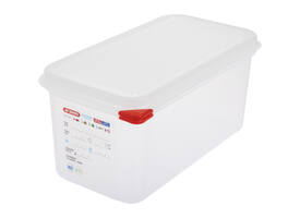 Voedseldoos Araven GN 1/3 met deksel 6 liter 4 stuks