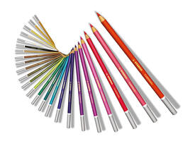 Kleurpotloden STABILO CarbOthello kalkpastel assorti blik à 36 stuks