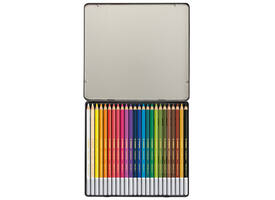 Kleurpotloden STABILO CarbOthello kalkpastel assorti blik à 24 stuks