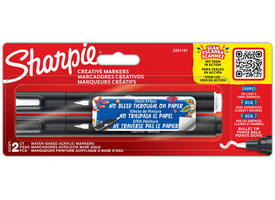 Creatieve marker Sharpie assorti 2 stuks