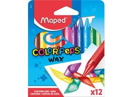 Waskrijt Maped Color'Peps Wax set á 12 kleuren