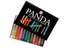 Oliepastel Talens Panda set à 12 kleuren