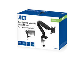 Monitorarm ACT office met gasveer 1 scherm