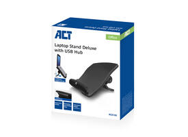 Laptopstandaard ACT 6 standen 4-p hub