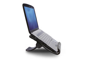Laptopstandaard ACT 6 standen 4-p hub