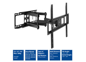 TV wandsteun ACT Full motion 37 tot 70 inch VESA